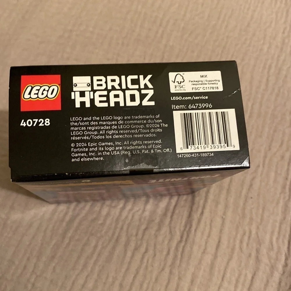 LEGO 40728 BRICK HEADZ BRITE BOMBER . New